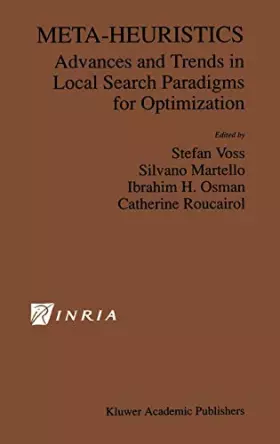 Couverture du produit · Meta-Heuristics: Advances and Trends in Local Search Paradigms for Optimization