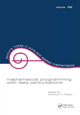 Couverture du produit · Mathematical Programming with Data Perturbations