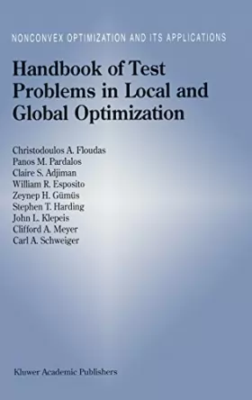 Couverture du produit · Handbook of Test Problems in Local and Global Optimization
