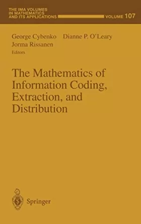 Couverture du produit · The Mathematics of Information Coding, Extraction, and Distribution