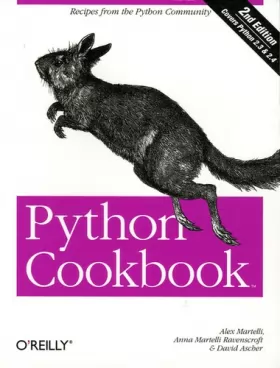 Couverture du produit · Python Cookbook