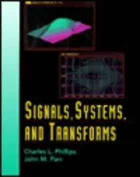 Couverture du produit · Signals, Systems, and Transforms