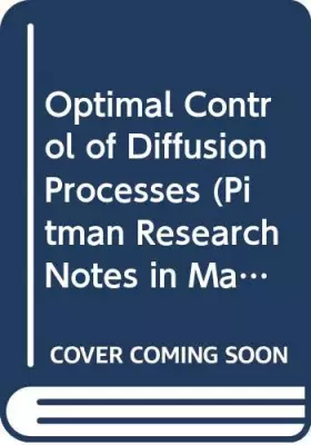 Couverture du produit · Optimal Control of Diffusion Processes