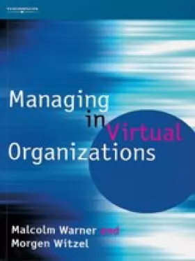Couverture du produit · Managing in Virtual Organizations