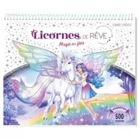 Couverture du produit · Licornes de rêve - Carnet créatif - Magie des fées nouvelle édition 2023