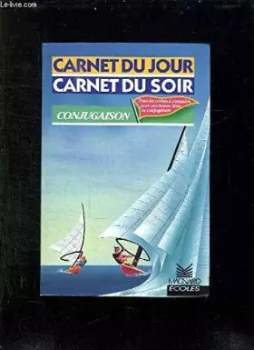 Couverture du produit · Cahier jour - soir, conjugaison