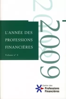 Couverture du produit · L'année des professions financières: Volume n° 4