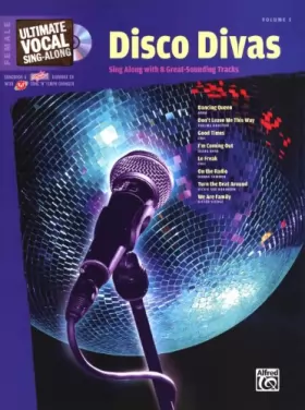 Couverture du produit · Ultimate Vocal Sing-Along Disco Divas: Female Voice, Book & Enhanced CD