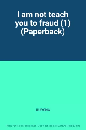 Couverture du produit · I am not teach you to fraud (1) (Paperback)