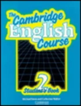 Couverture du produit · The Cambridge English Course 2 Student's book