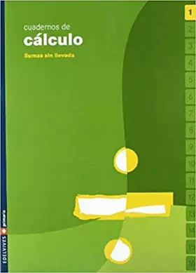 Couverture du produit · Cuaderno 1 de calculo (Sumas sin llevada)