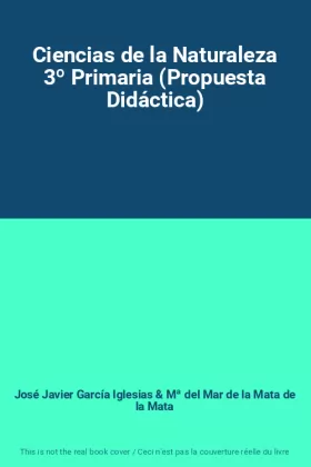 Couverture du produit · Ciencias de la Naturaleza 3º Primaria (Propuesta Didáctica)