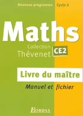 Couverture du produit · Mathématiques CE2. Livre du Maître. Manuel et fichier