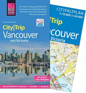 Couverture du produit · Reise Know-How CityTrip Vancouver: Reiseführer mit Faltplan und kostenloser Web-App