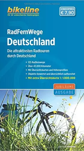 Couverture du produit · Deutschland Radfernwege Attraktivsten Radtouren