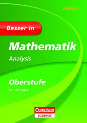 Couverture du produit · Besser in Mathematik - Analysis Oberstufe