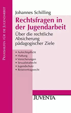 Couverture du produit · Rechtsfragen in der Jugendarbeit.
