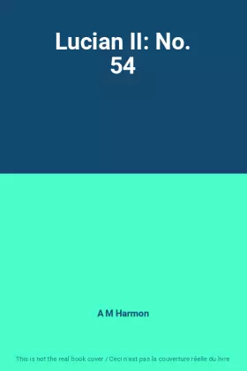 Couverture du produit · Lucian II: No. 54