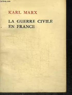 Couverture du produit · La guerre civile en France.