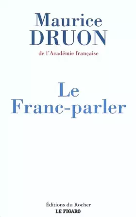 Couverture du produit · Le Franc-parler 2002-2003