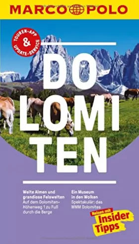 Couverture du produit · MARCO POLO Reiseführer Dolomiten: Reisen mit Insider-Tipps. Inklusive kostenloser Touren-App & Update-Service