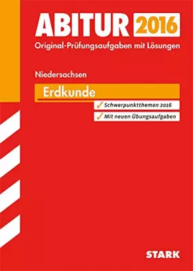 Couverture du produit · Abiturprüfung Niedersachsen - Erdkunde GA/EA