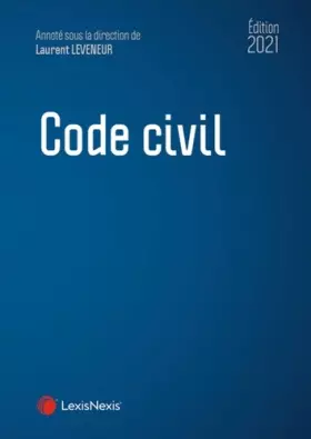 Couverture du produit · Code civil 2021