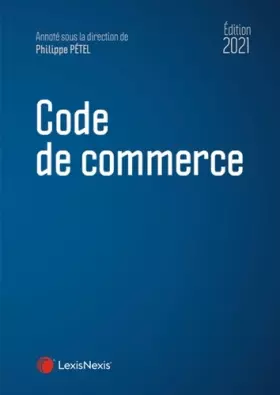Couverture du produit · Code de commerce 2021