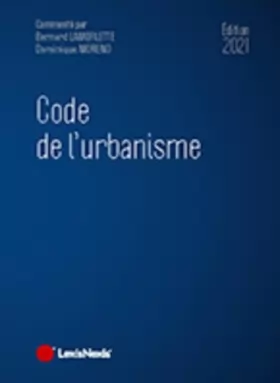 Couverture du produit · Code de l'urbanisme 2021