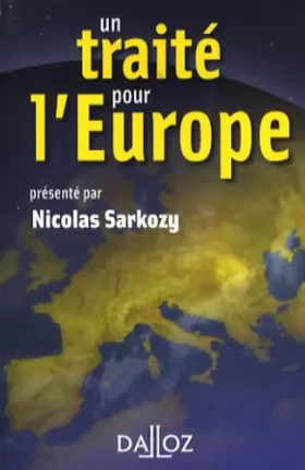 Couverture du produit · Un traité pour l'Europe - 1re ed.