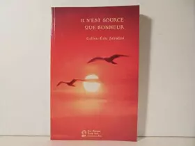 Couverture du produit · Il n'est source que bonheur