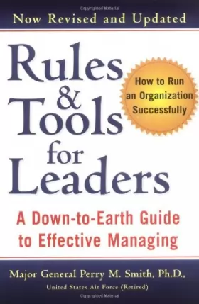 Couverture du produit · Rules and Tools for Leaders (Revised)