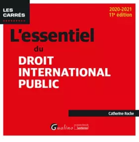 Couverture du produit · L'essentiel du droit international public (2020-2021)