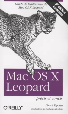 Couverture du produit · Mac OS X Léopard : Précis et concis