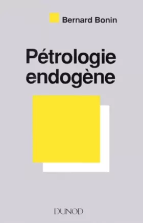 Couverture du produit · Pétrologie endogène