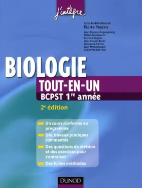 Couverture du produit · Biologie Tout-en-un BCPST 1re année