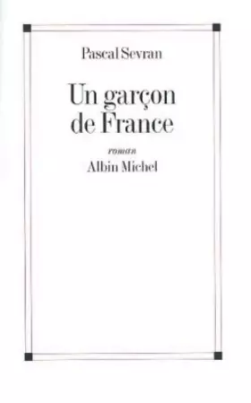 Couverture du produit · Un garçon de France