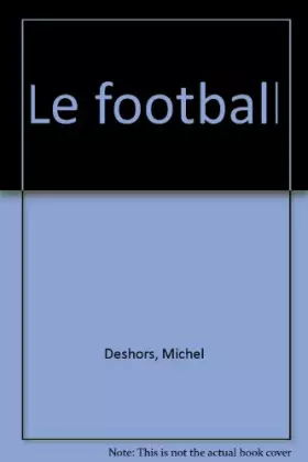 Couverture du produit · Le football