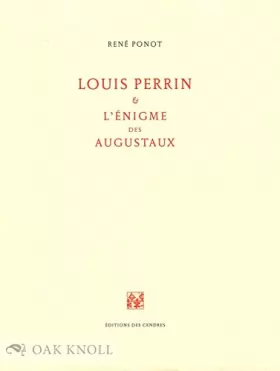 Couverture du produit · Louis Perrin et l'énigme des Augustaux
