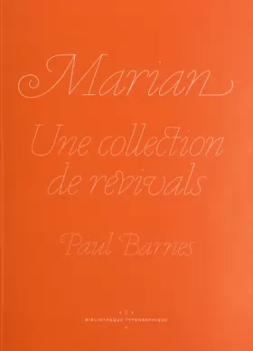 Couverture du produit · Marian: Une collection de revivals