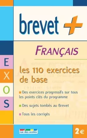 Couverture du produit · Français : Les 110 exercices de base