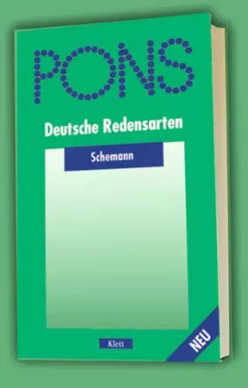 Couverture du produit · PONS Schemann Deutsche Redensarten.