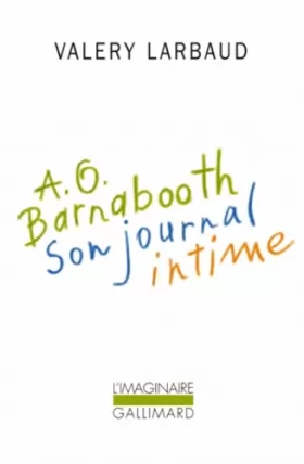 Couverture du produit · A. O. Barnabooth. Son Journal Intime