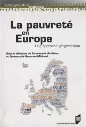 Couverture du produit · La pauvreté en Europe : Une approche géographique