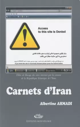 Couverture du produit · Carnets d'Iran