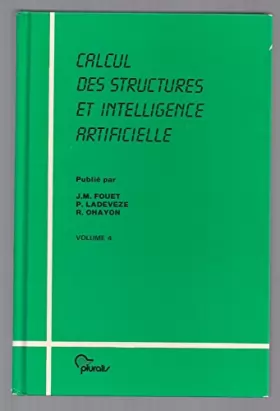 Couverture du produit · Calcul des structures et intelligence artificielle. Volume 4