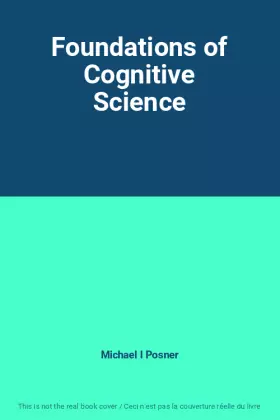 Couverture du produit · Foundations of Cognitive Science