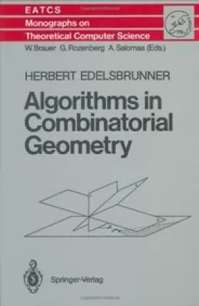 Couverture du produit · Algorithms in Combinatorial Geometry