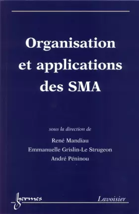 Couverture du produit · Organisations et applications des SMA