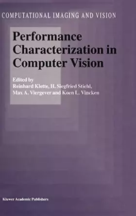 Couverture du produit · Performance Characterization in Computer Vision